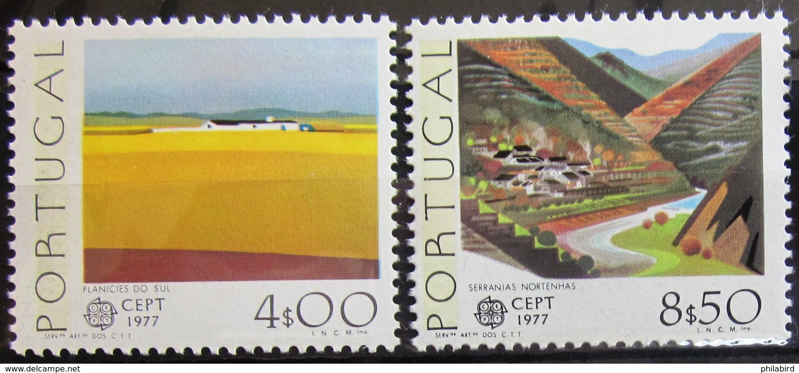 EUROPA            Année 1977         PORTUGAL           N° 1340/1341            NEUF** - 1977