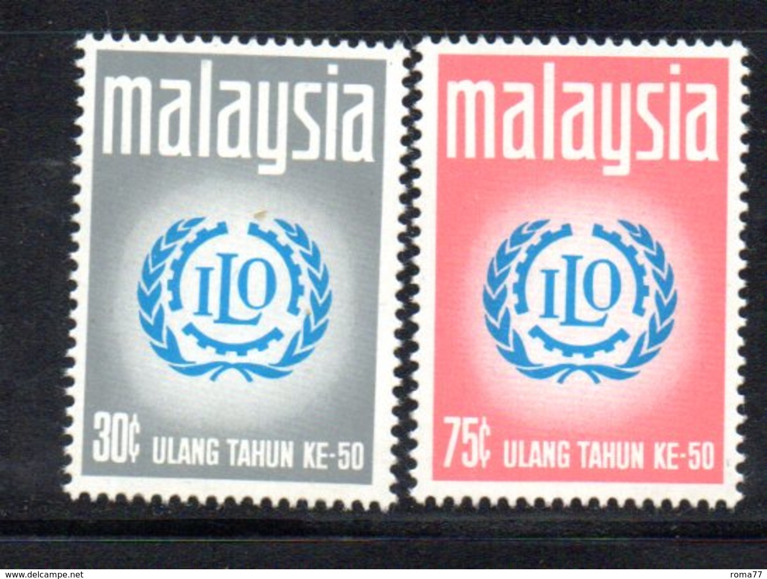 APR1234 - MALAYSIA MALESIA 1970 , Serie Yvert N. 66/67  ***  MNH  Ilo - Malesia (1964-...)