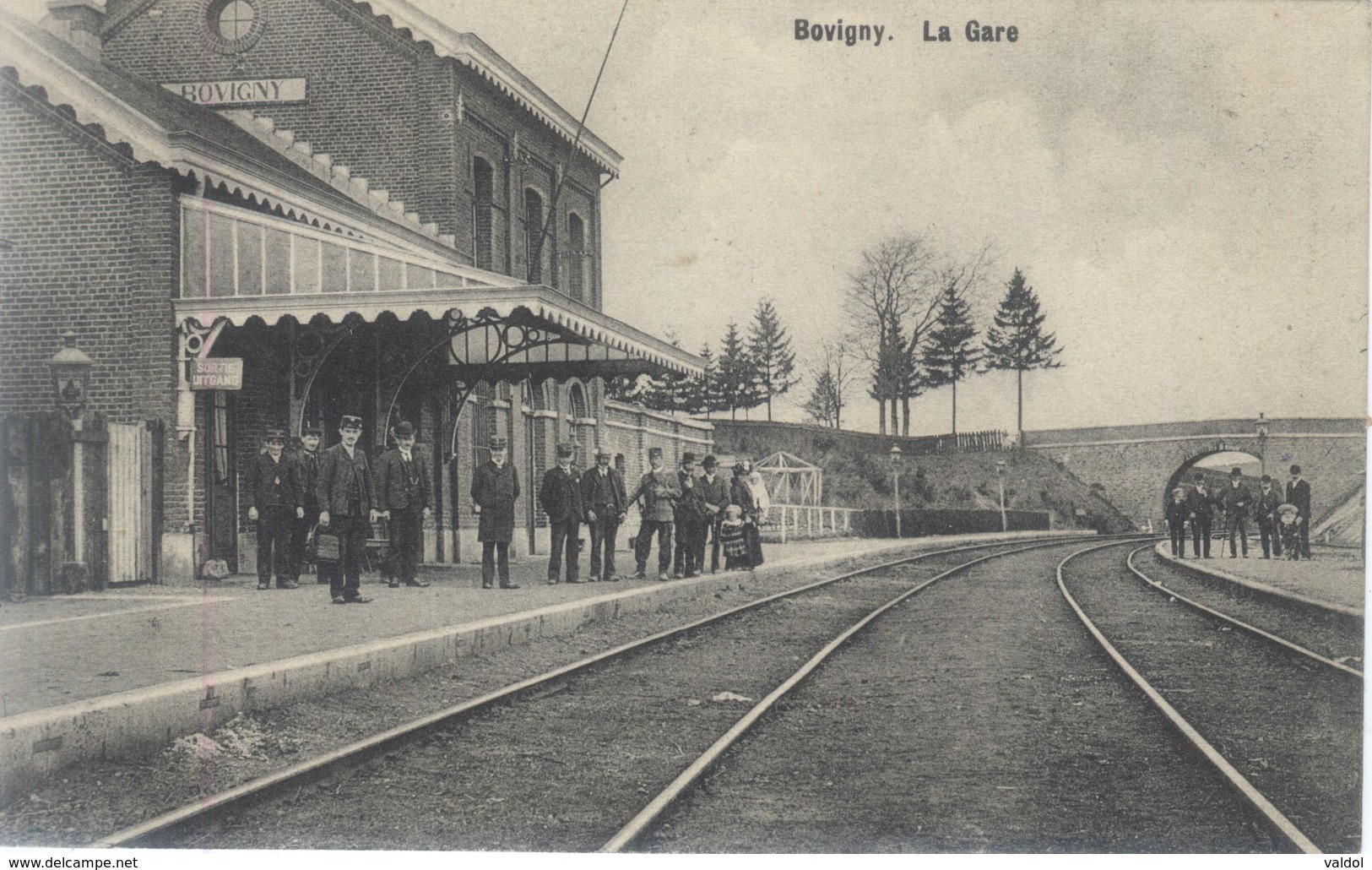 BOVIGNY : La Gare. - Gouvy