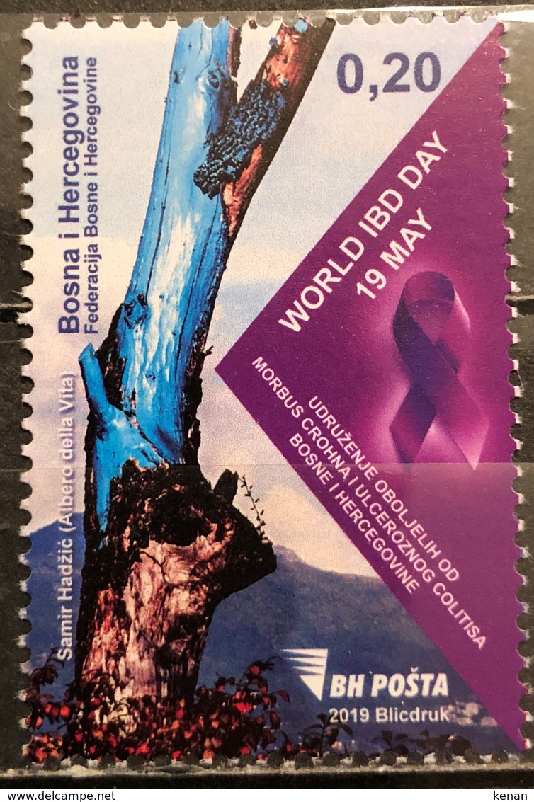 Bosnia And Herzegovina, 2019, Medicine. World IBD Day (MNH) - Bosnia And Herzegovina