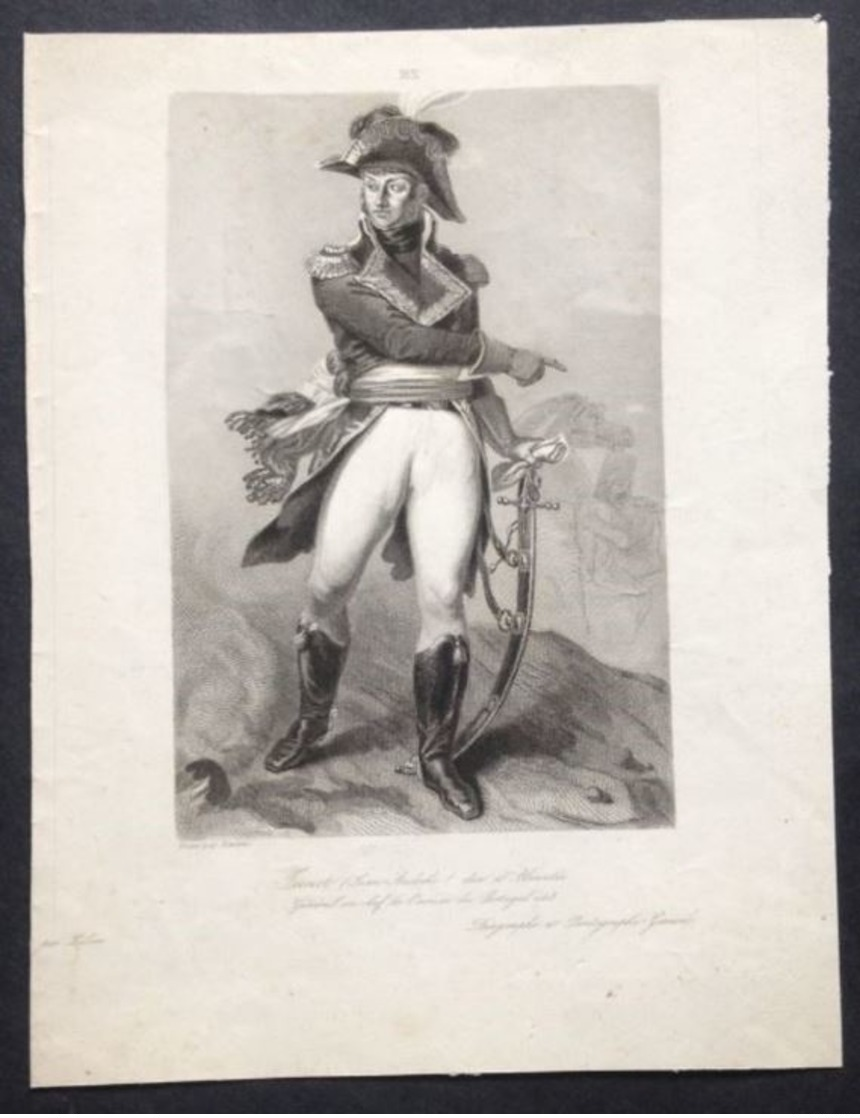 JUNOT DUC D'ABRANTÈS, Général En Chef De L'armée Du Portugal 1813. - Prints & Engravings