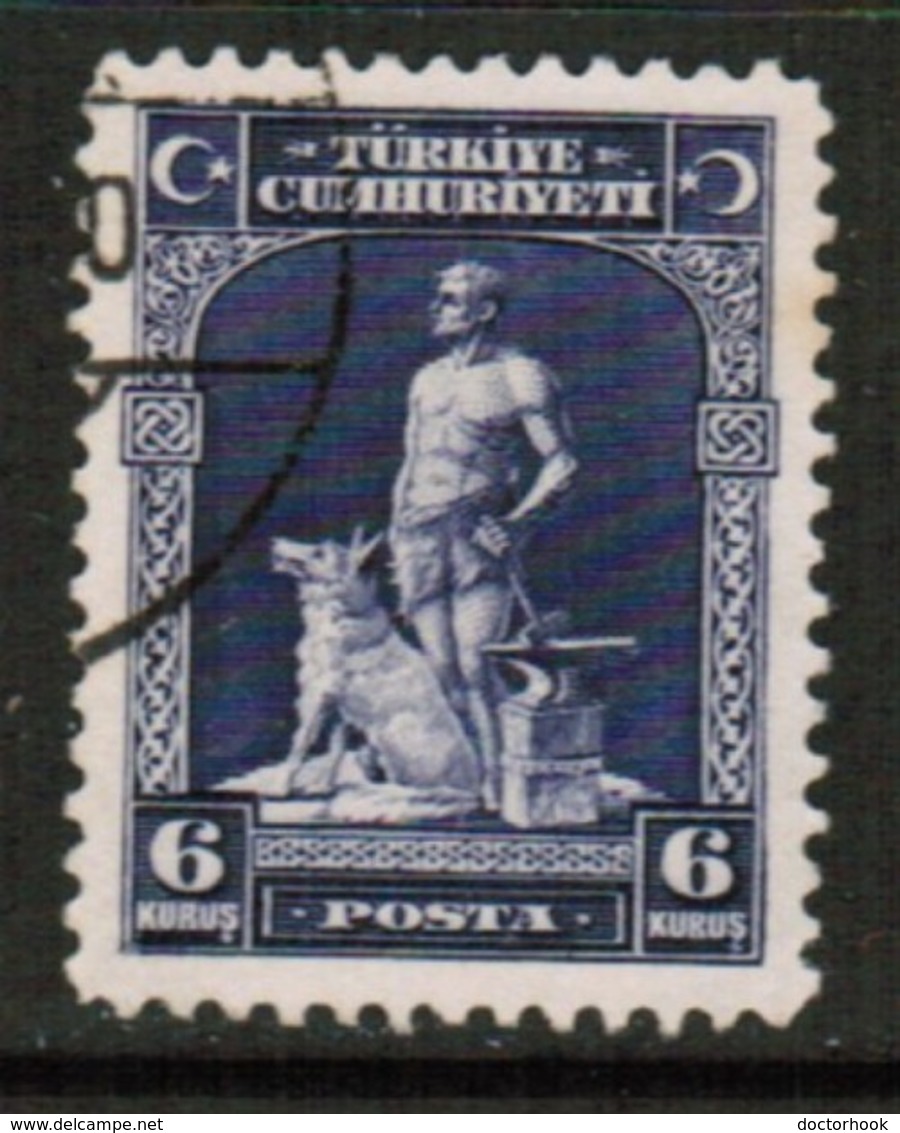 TURKEY  Scott # 679 VF USED (Stamp Scan # 508) - Oblitérés