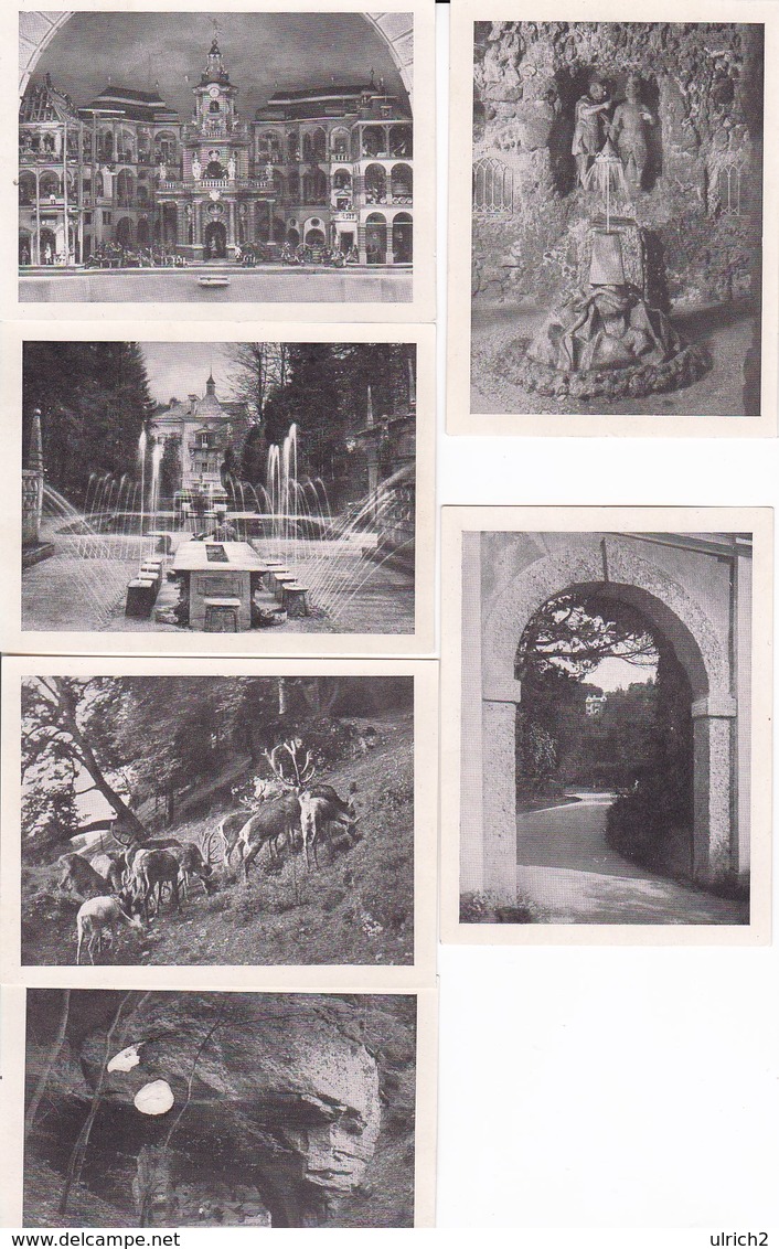 Fotomappe Lustschloss Hellbrunn Bei Salzburg Und Die Wasserkünste - 12 Fotos - 11*8cm (41268) - Orte