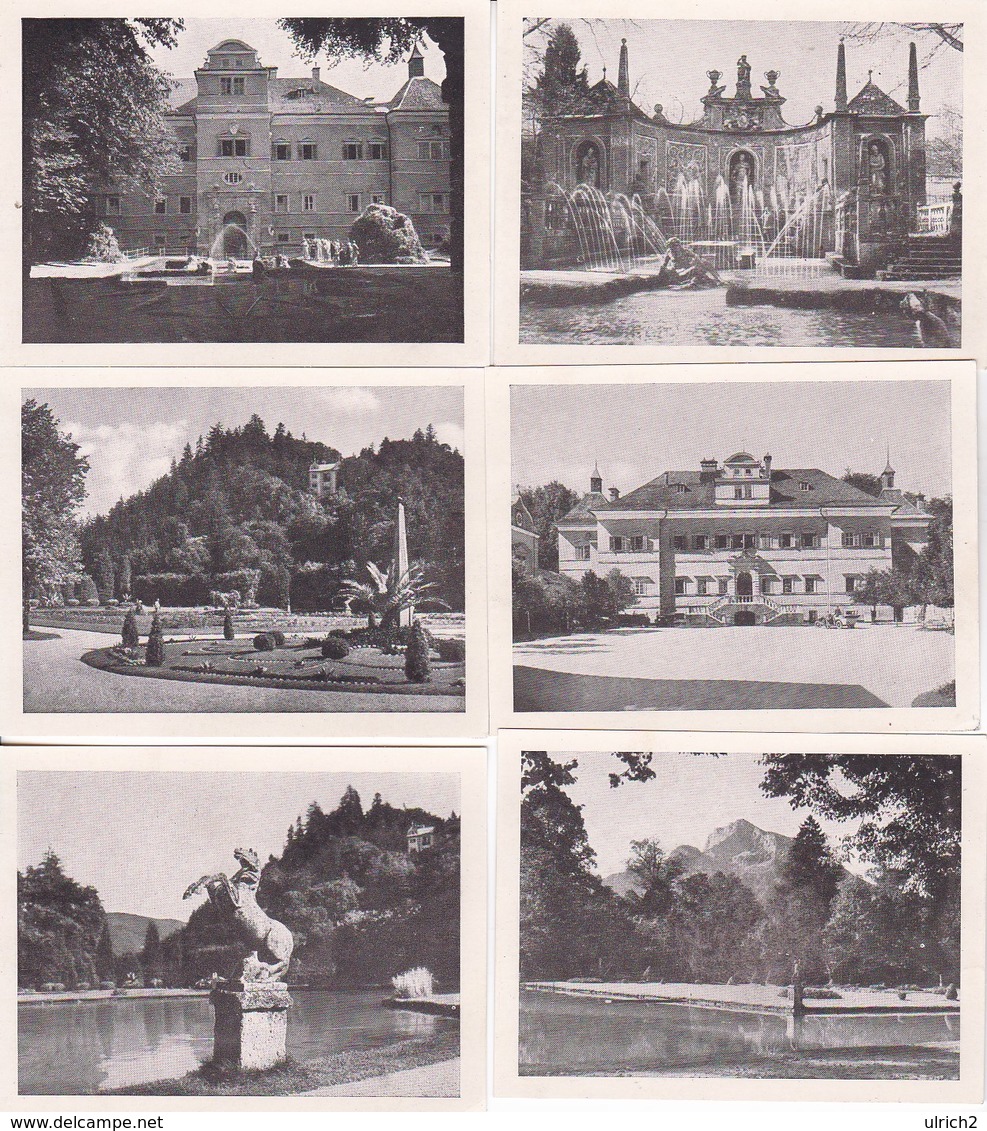 Fotomappe Lustschloss Hellbrunn Bei Salzburg Und Die Wasserkünste - 12 Fotos - 11*8cm (41268) - Orte