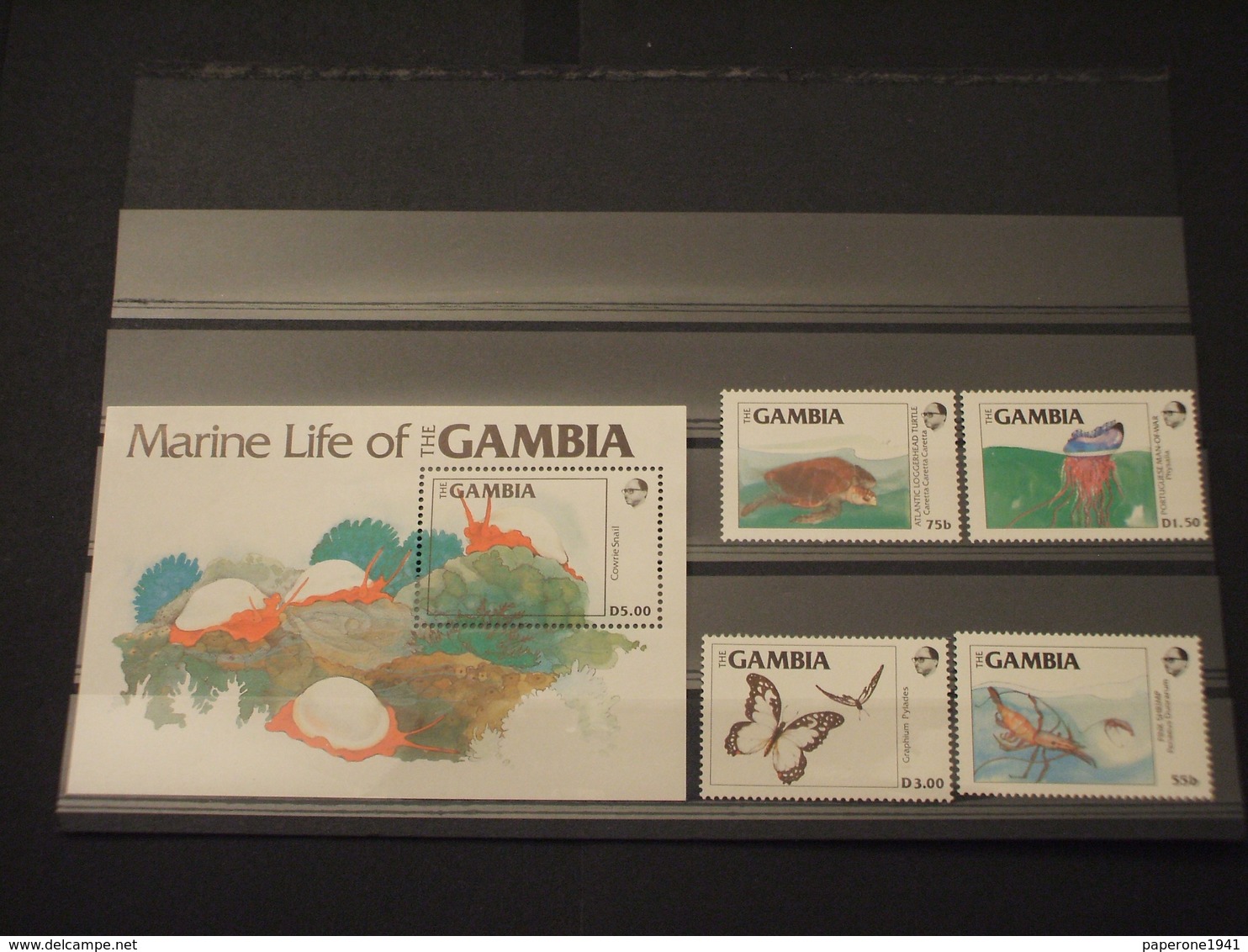 GAMBIA - 1984 FAUNA 4 VALORI + BF - NUOVI(++) - Gambia (1965-...)