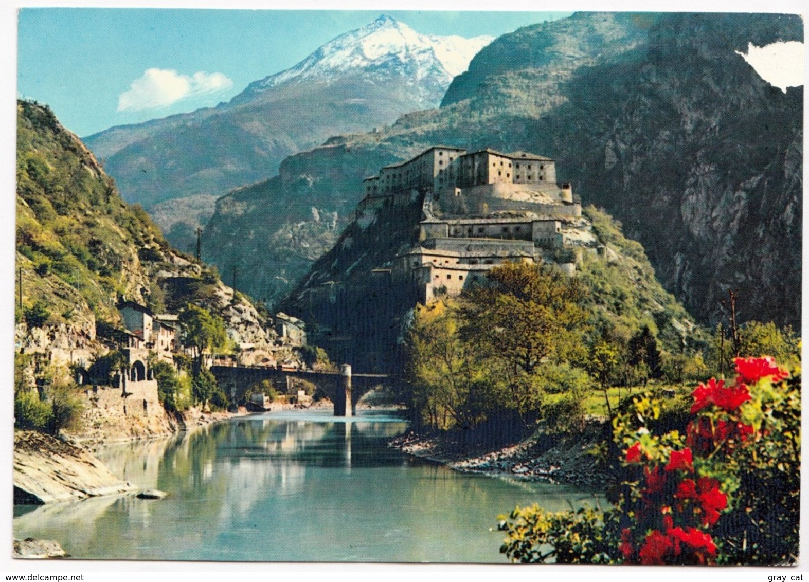 BARD - Il Forte, M. 391, Valle D'Aosta, Used Postcard [23189] - Other & Unclassified