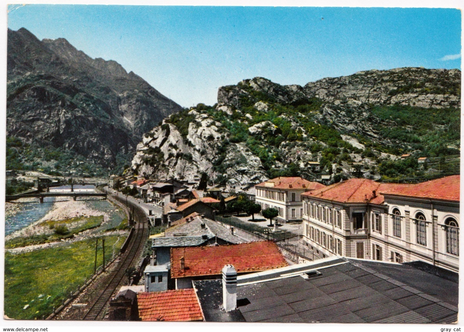 DONNAZ, Valle D'Aosta, Panorama, Used Postcard [23190] - Other & Unclassified