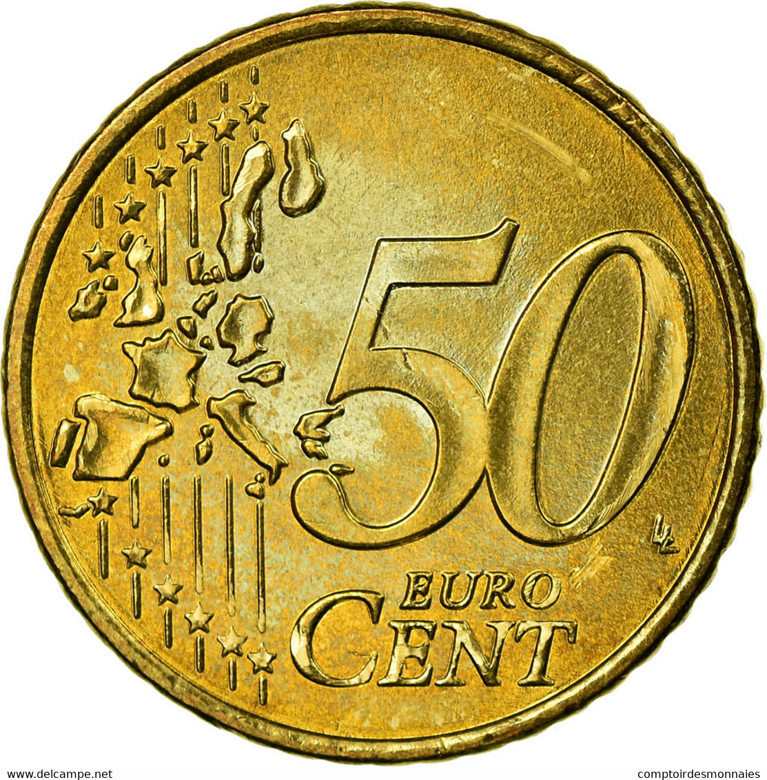 Grèce, 50 Euro Cent, 2006, TB+, Laiton, KM:186 - Grèce