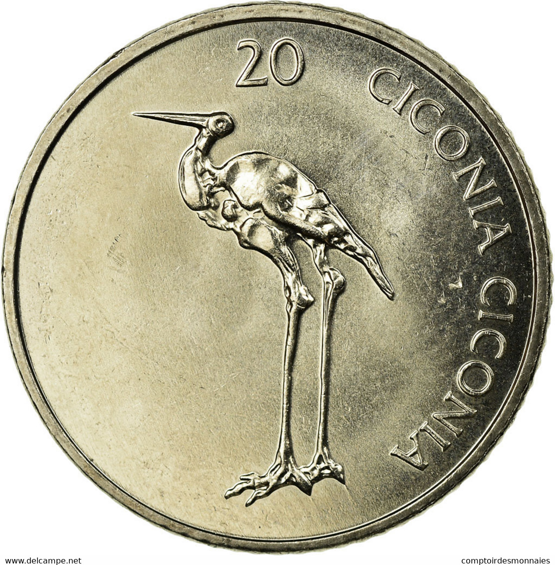 Monnaie, Slovénie, 20 Tolarjev, 2006, Kremnica, SUP, Copper-nickel, KM:51 - Slovénie