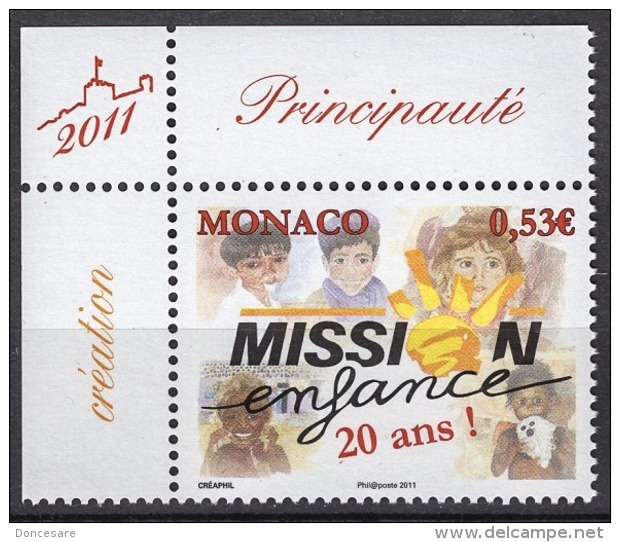 MONACO 2011  - Y.T. 2764  - NEUF ** - Unused Stamps