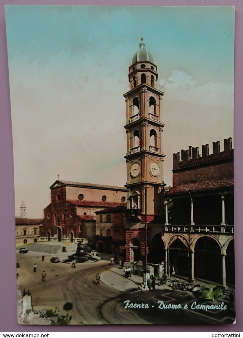 FAENZA (Ravenna) - Duomo E Campanile -- Nv - Faenza