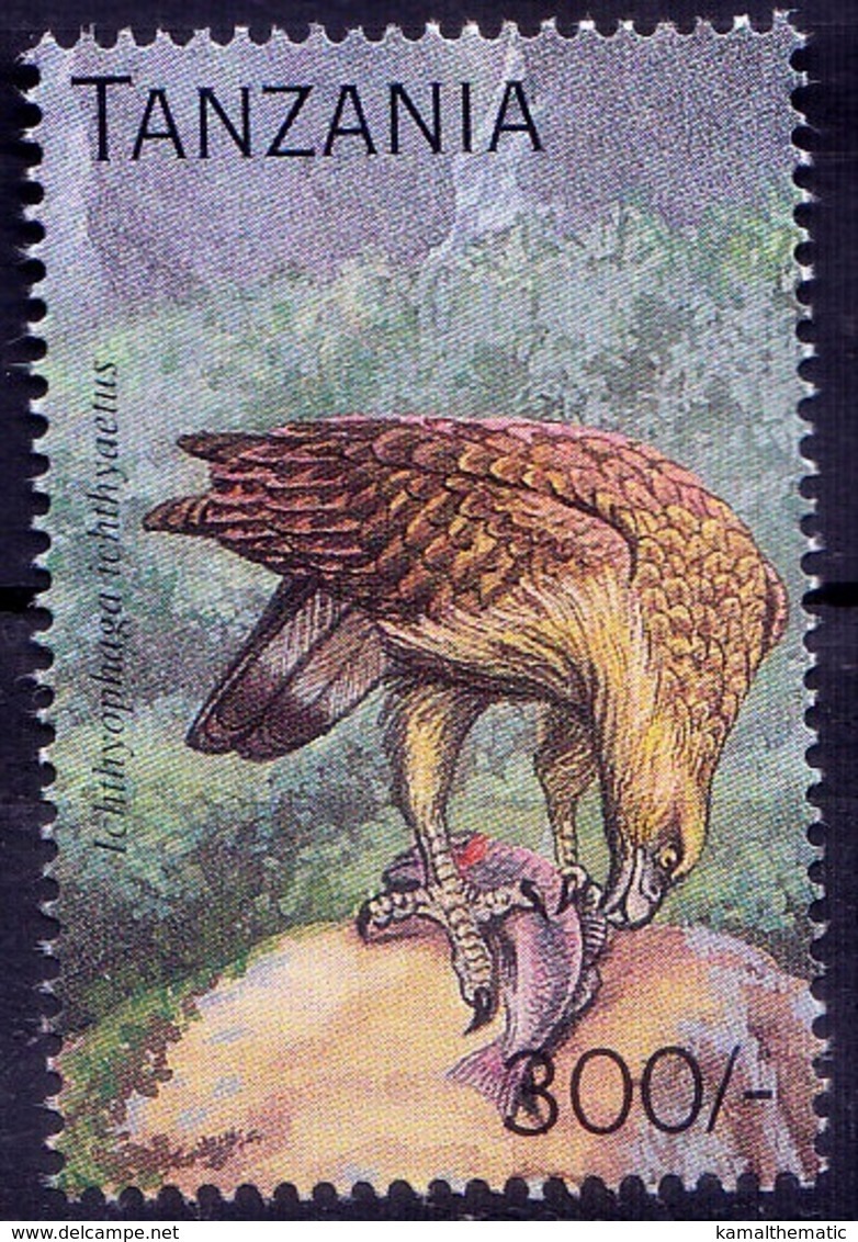 Grey-headed Fish Eagle, Raptors, Birds Of Prey, Tanzania 1996 MNH  ( - Águilas & Aves De Presa