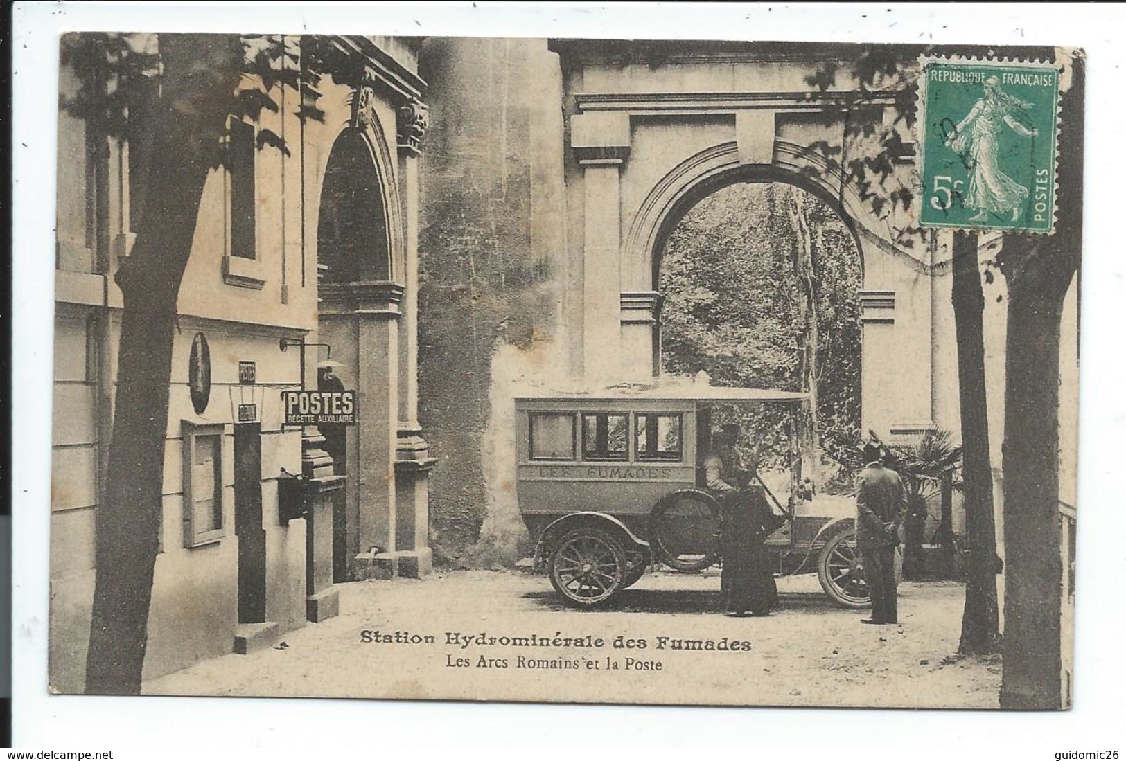 Station Hydrominerale Des Fumades,la Poste - Autres & Non Classés