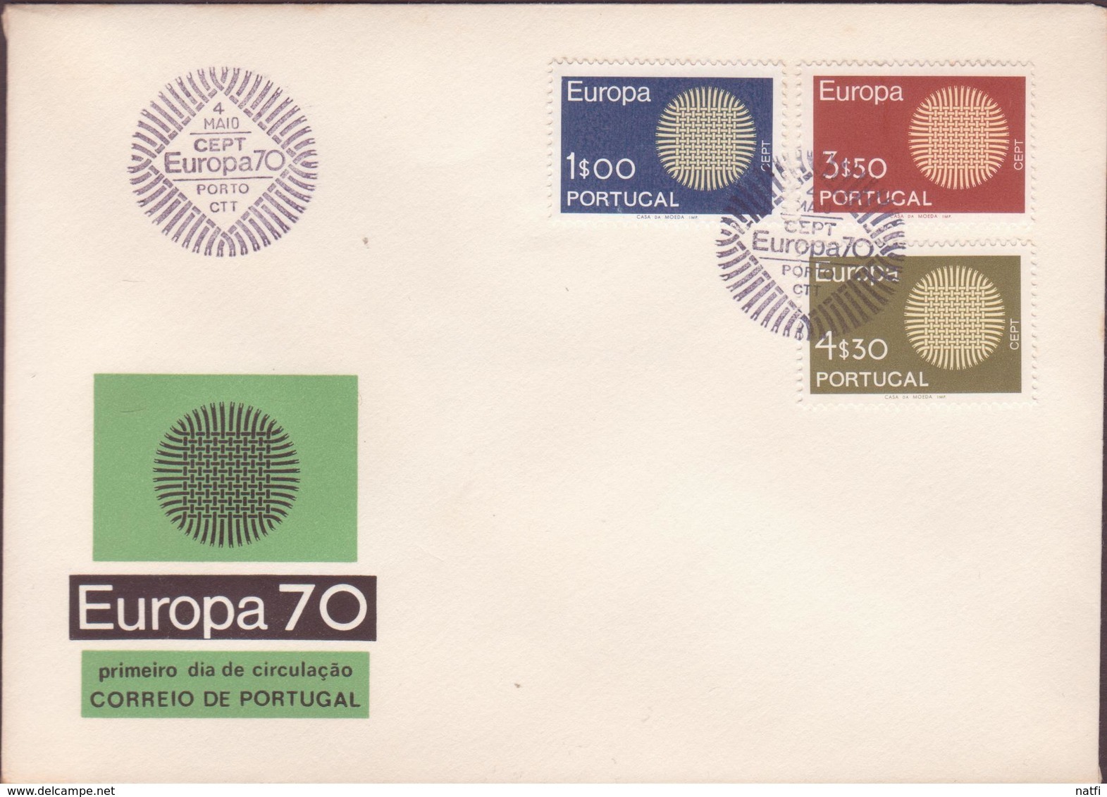 ENVELOPPE TIMBRE 1970 EUROPA VOIR PHOTO - FDC