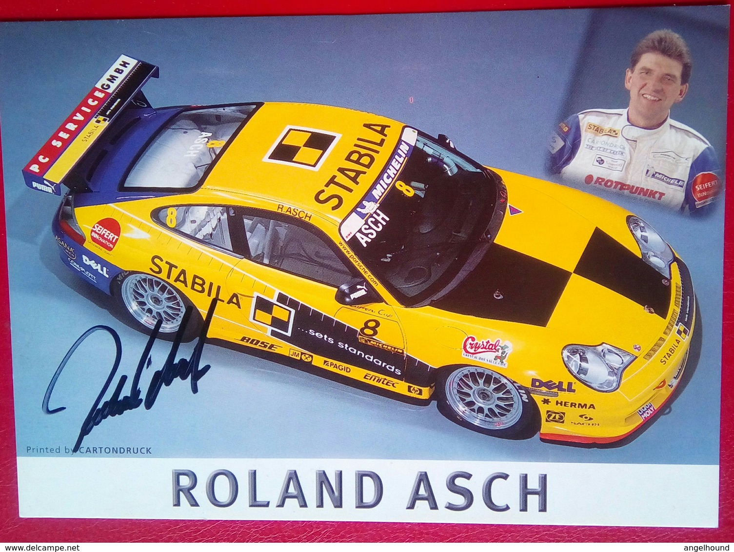 Roland Asch - Handtekening