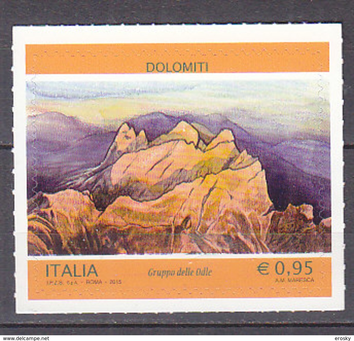 PGL DE0324 - ITALIA REPUBBLICA 2015 SASSONE N°3605 ** - 2011-20:  Nuovi