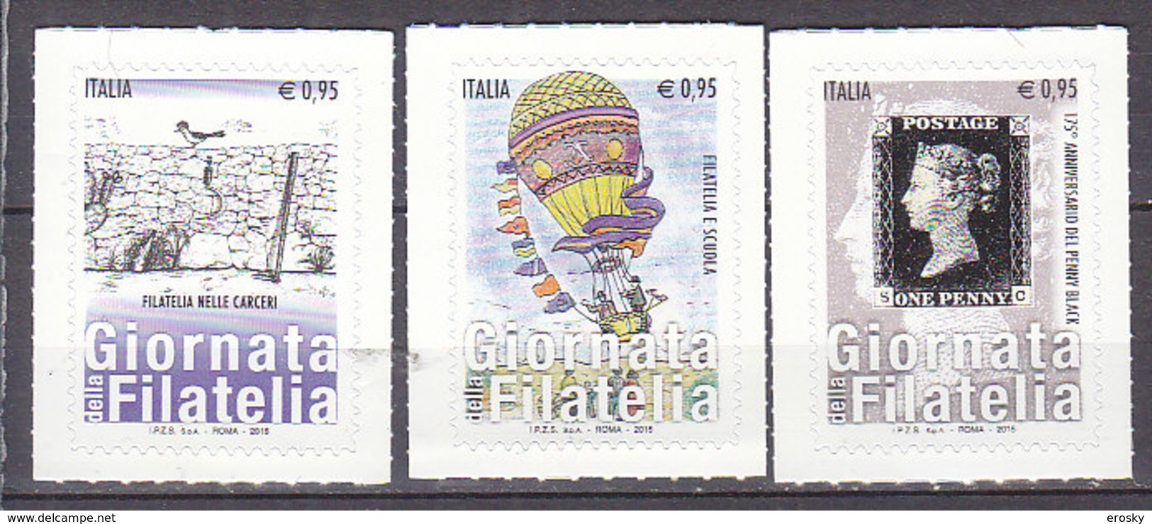 PGL DE0336 - ITALIA REPUBBLICA 2015 SASSONE N°3636/38 ** - 2011-20:  Nuovi