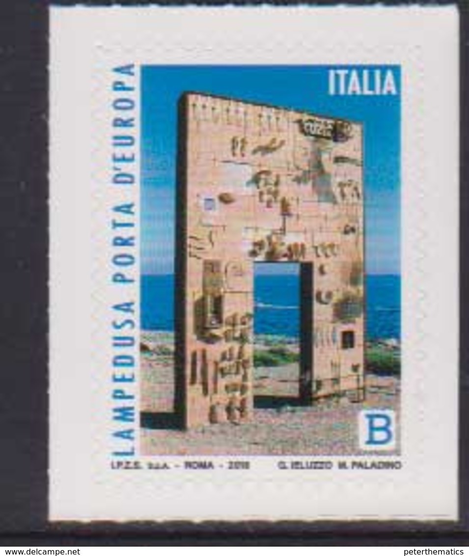 ITALY, 2018, MNH, LAMPEDUSA, DOOR TO EUROPE, 1v - Geography