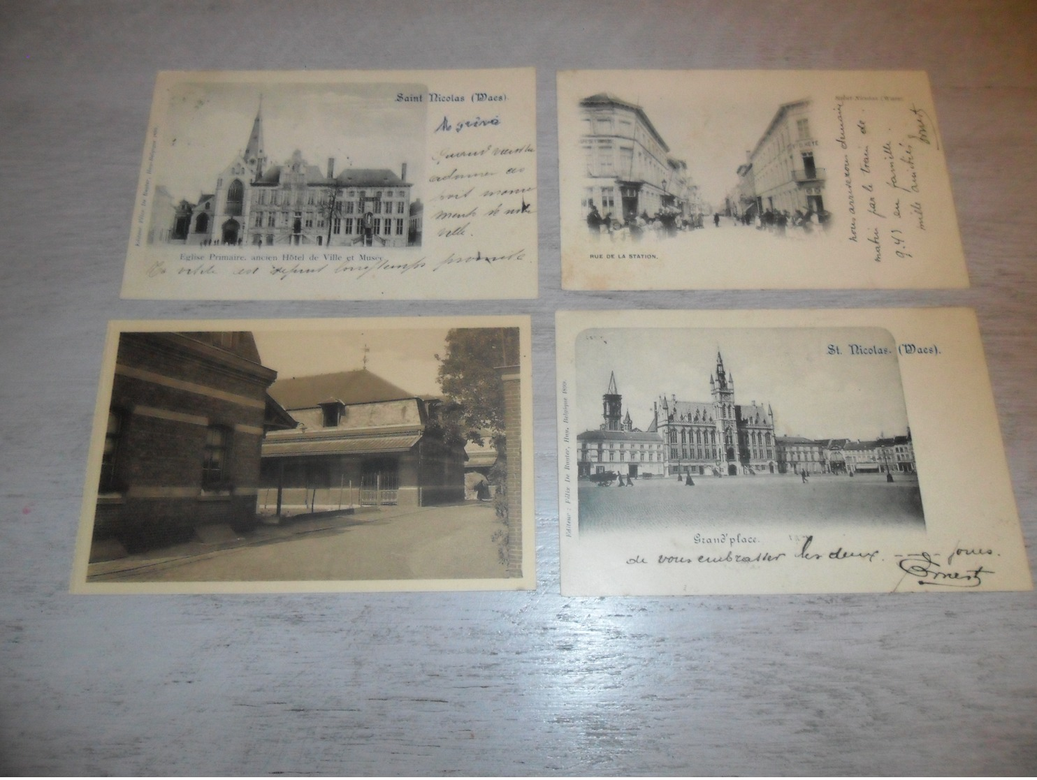 Beau Lot De 20 Cartes Postales De Belgique  Saint - Nicolas     Mooi Lot Van 20 Postkaarten Van België  Sint - Niklaas - 5 - 99 Cartes
