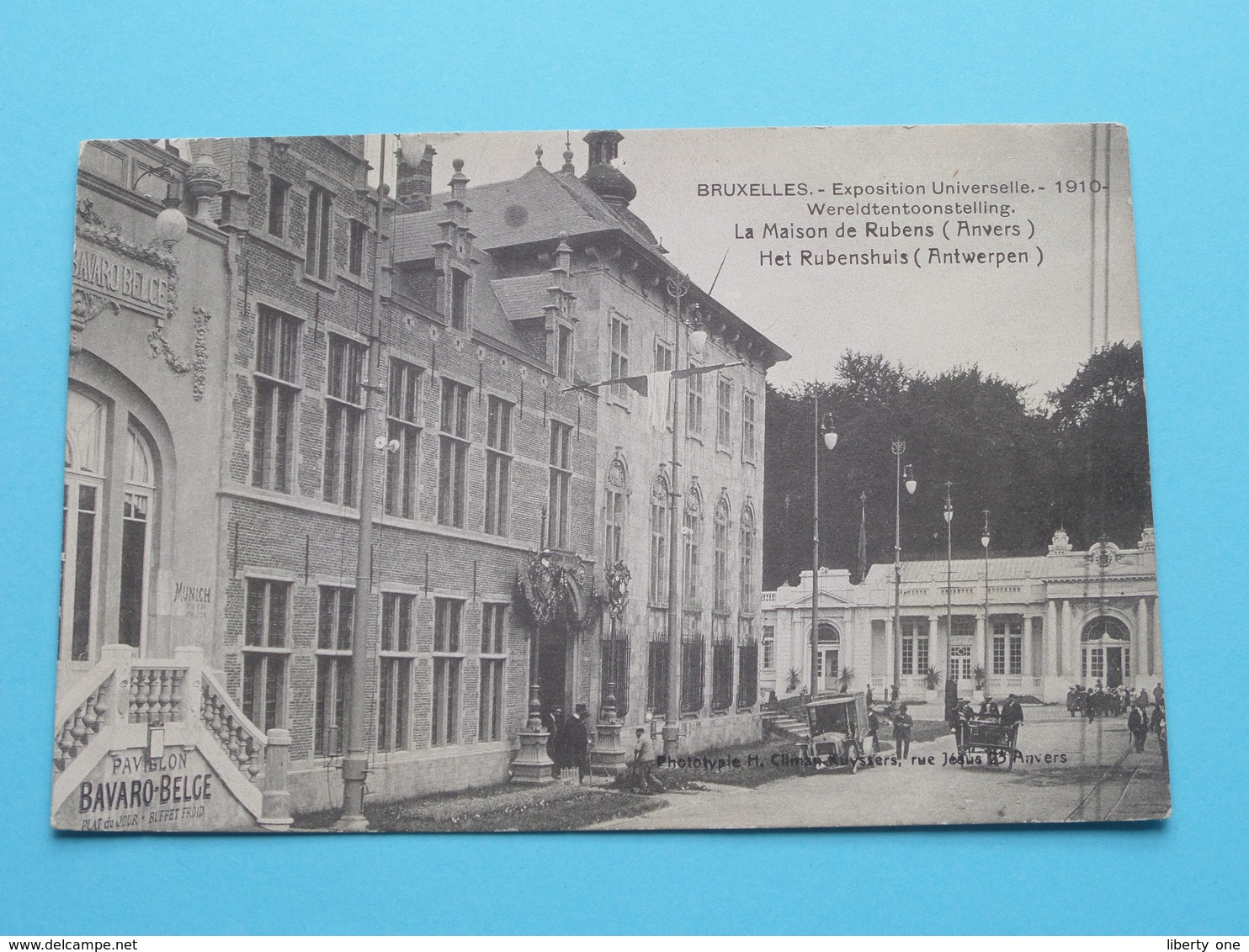 Exposition Universelle BRUXELLES La Maison De RUBENS Anvers ( Voir Detail Pav. BAVARO ) Anno 1910 ( Zie Foto's ) ! - Expositions Universelles