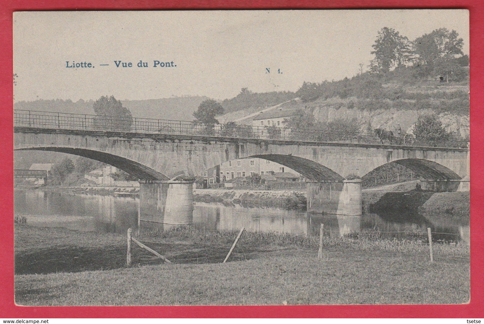 Liotte - Vue Du Pont  ( Voir Verso ) - Sprimont