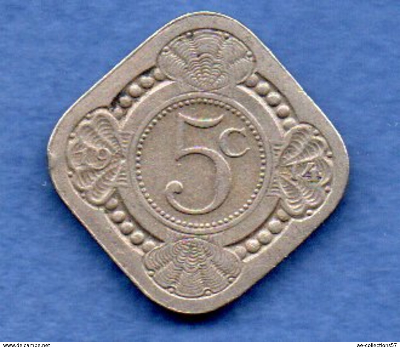 Pays Bas  -  5 Cents 1914 -  Km # 153 - état  TB+ - 5 Cent