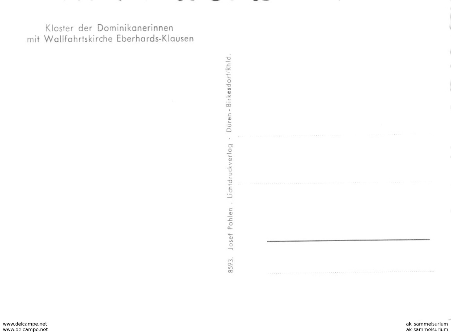 Klausen (Eifel) / Eberhards-Klausen (D-A279) - Andere & Zonder Classificatie