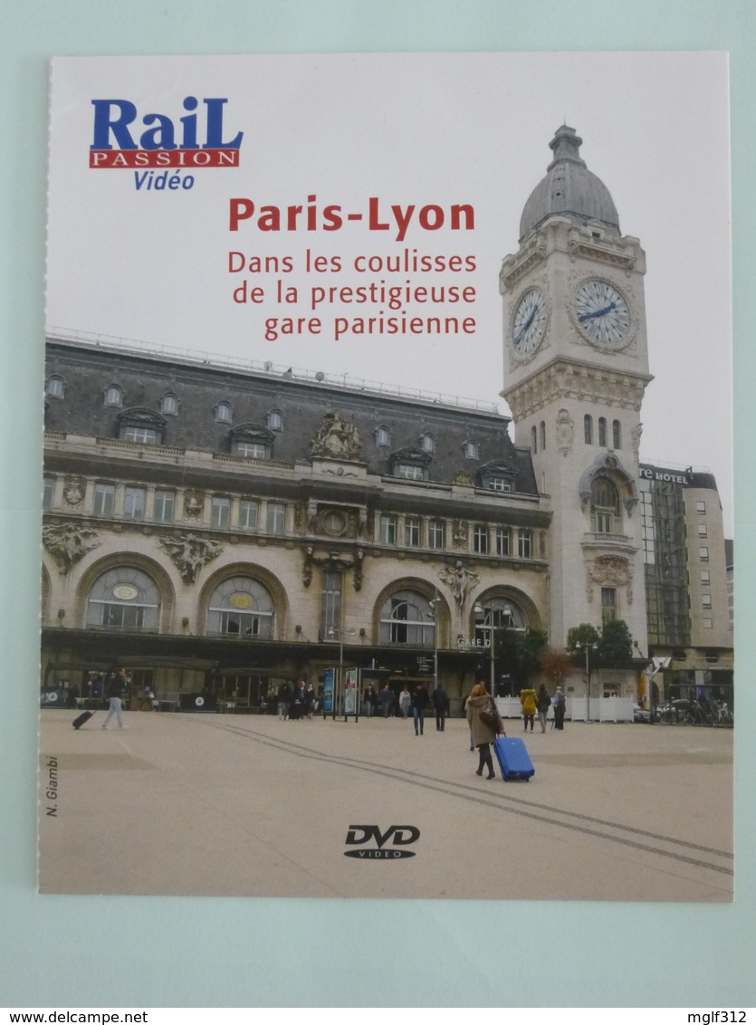 TRAINS : DVD - PARIS-LYON Dans Les Coulisses De La Prestigieuse Gare Parisienne. - Documentari