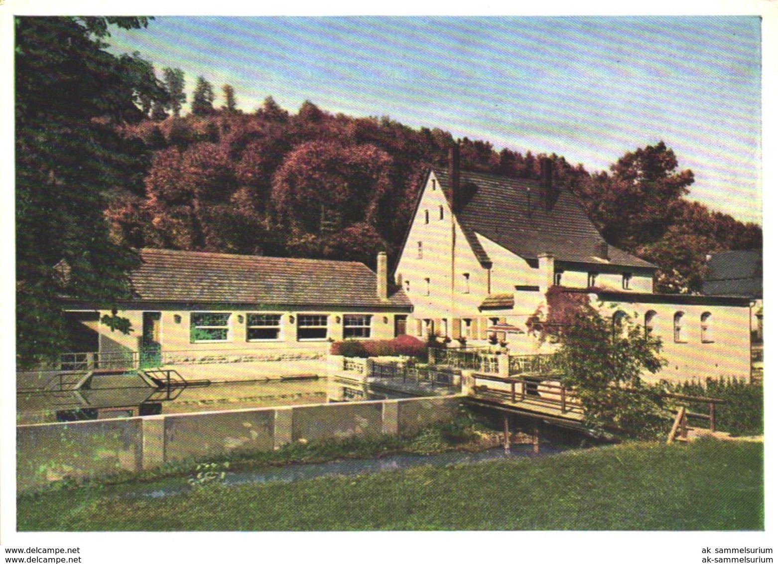 Unterachtel / Lauf A.d. Pegnitz / Simmelsdorf / Kurhaus Sigmund Rauenbusch - 1957 (D-A286) - Lauf