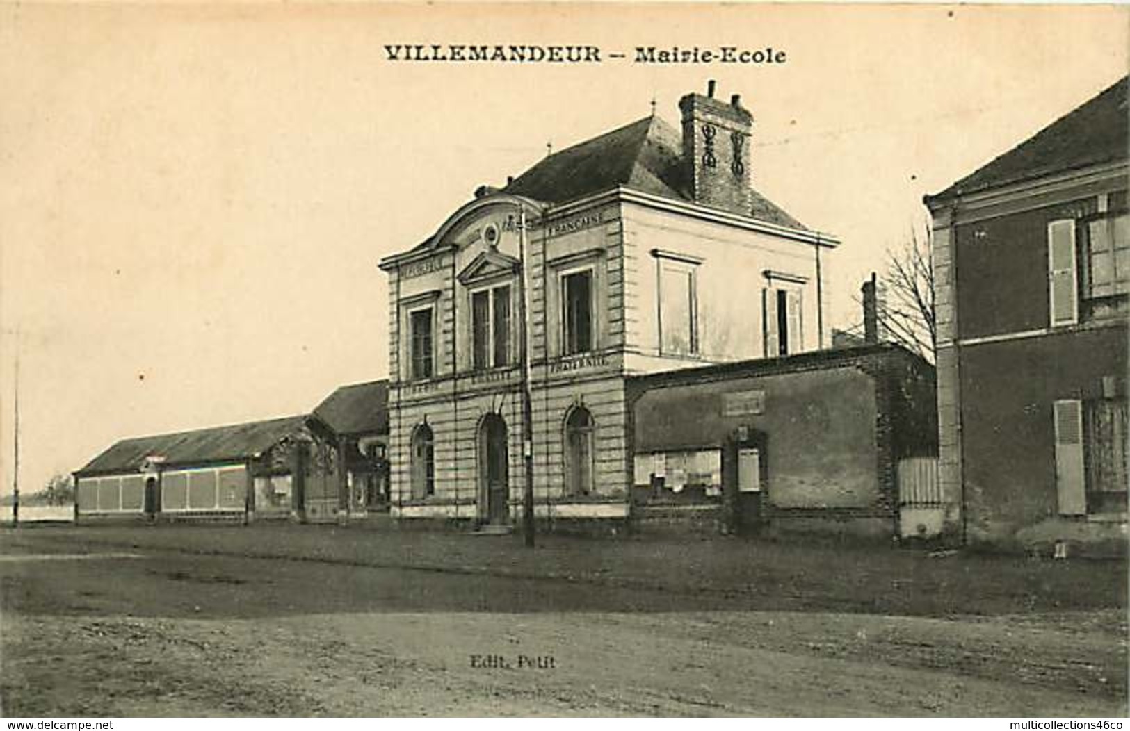 220519 - 45 VILLEMANDEUR Mairie école - Sonstige & Ohne Zuordnung