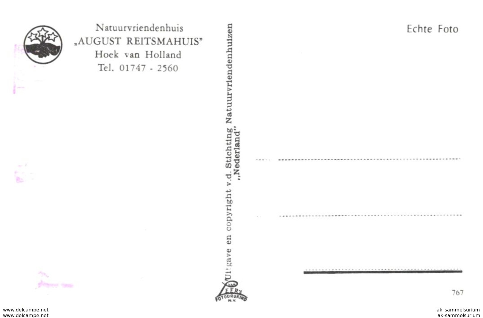 Niederlande / Naturfreundehaus / Hoek Van Holland (D-A295) - Hoek Van Holland