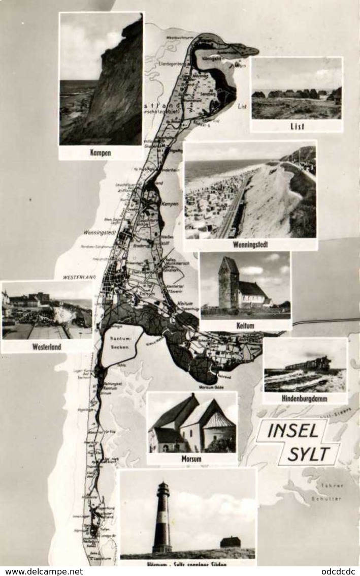 INSEL SYLT  Plan + Multivues RV - Sylt