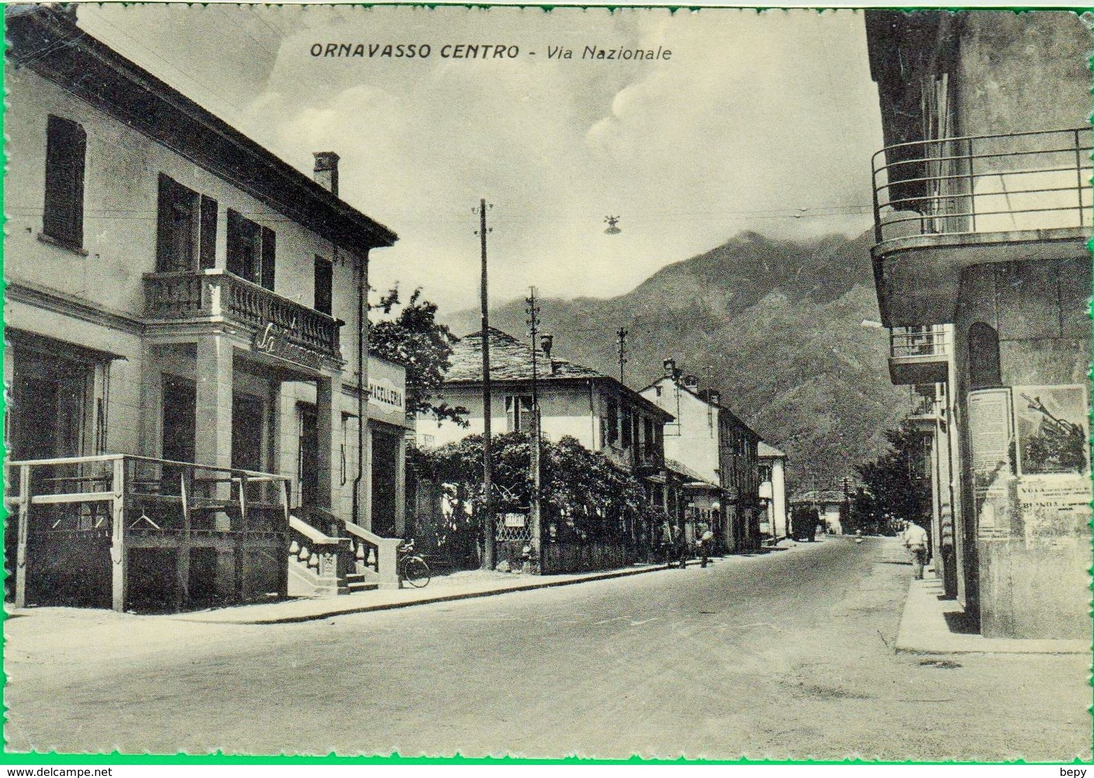 ORNAVASSO. Via Nazionale. Macelleria.  Verbania.   466 - Verbania