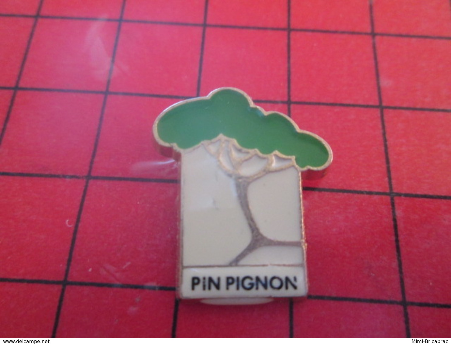 412a Pin's Pins / Beau Et Rare / THEME : AUTRES / ARBRE VERT PIN PIGNON Pas François - Autres & Non Classés