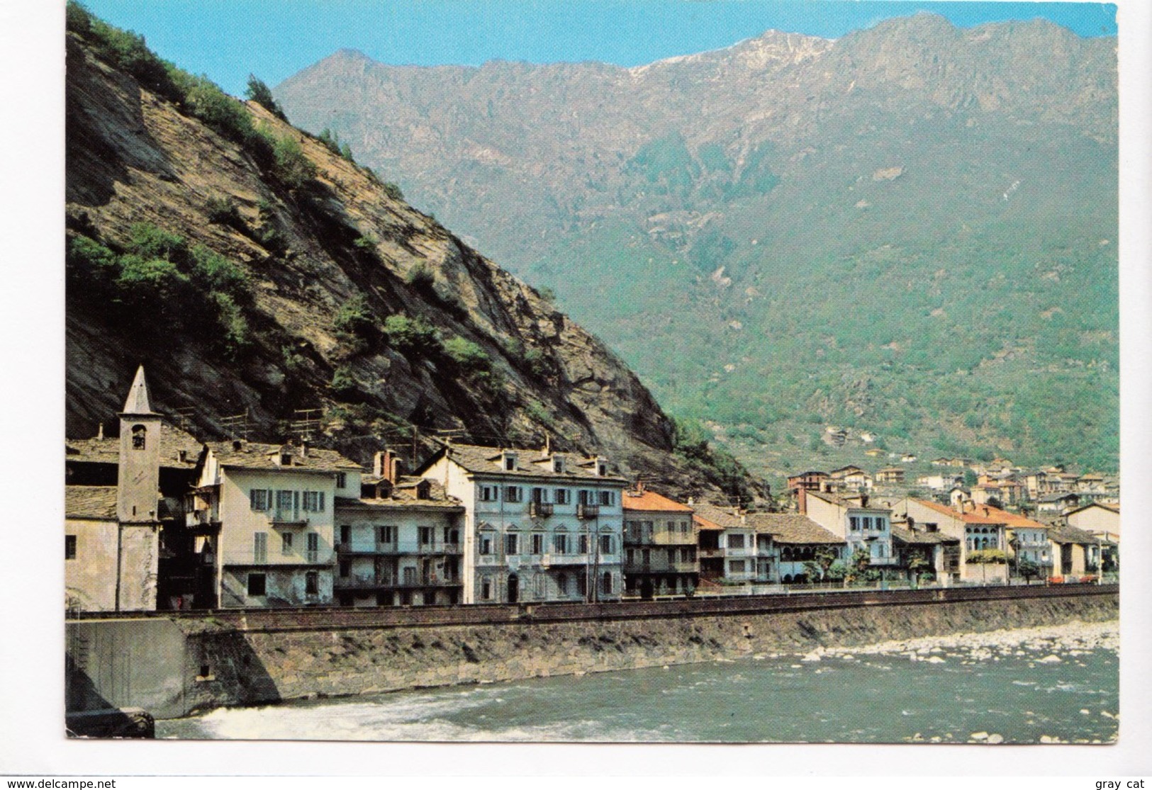 DONNAS, DONNAZ, M.325, Panorama E Fiume Dora, Used Postcard [23208] - Other & Unclassified