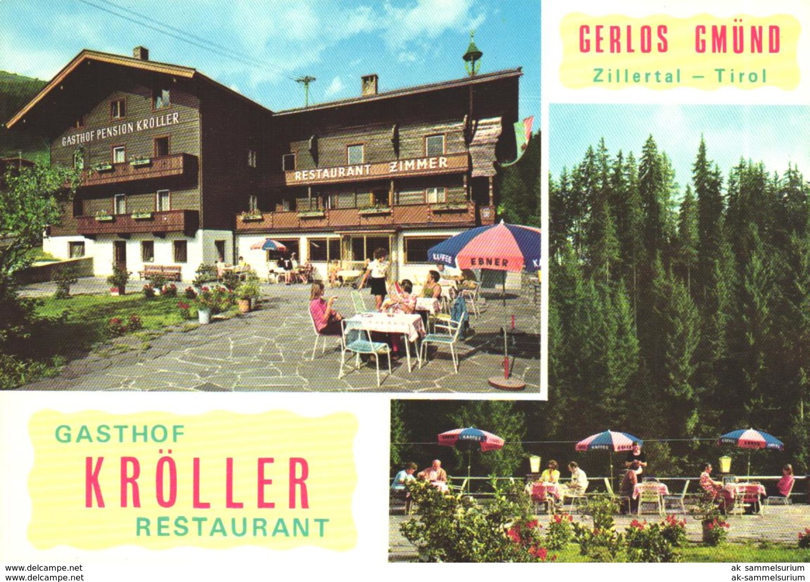 Gerlos / Gasthof Kröller (D-A296) - Gerlos