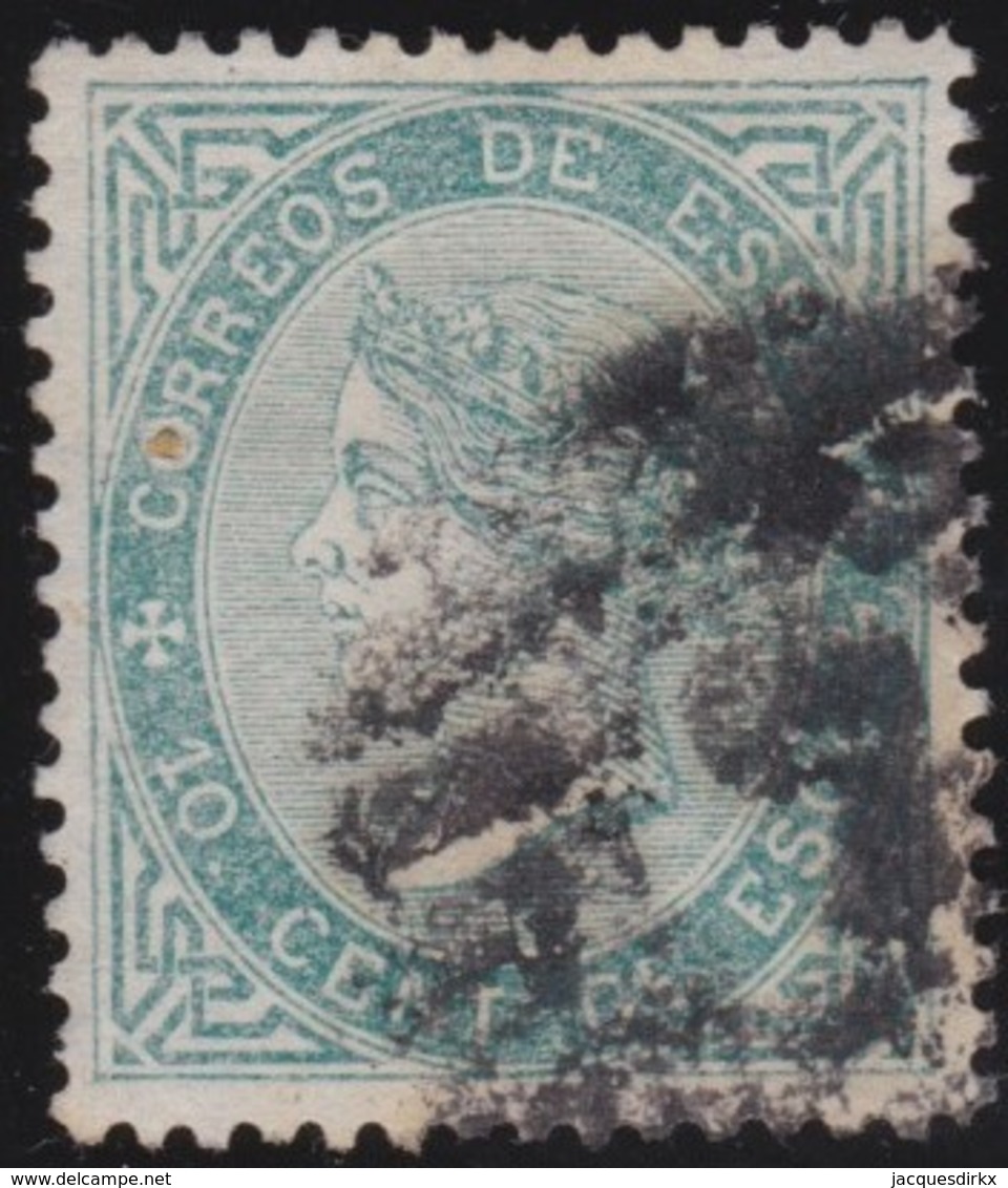 ESPANA  .      Yvert   91        .       O       .         Cancelled      .    /   .  Oblitéré - Used Stamps