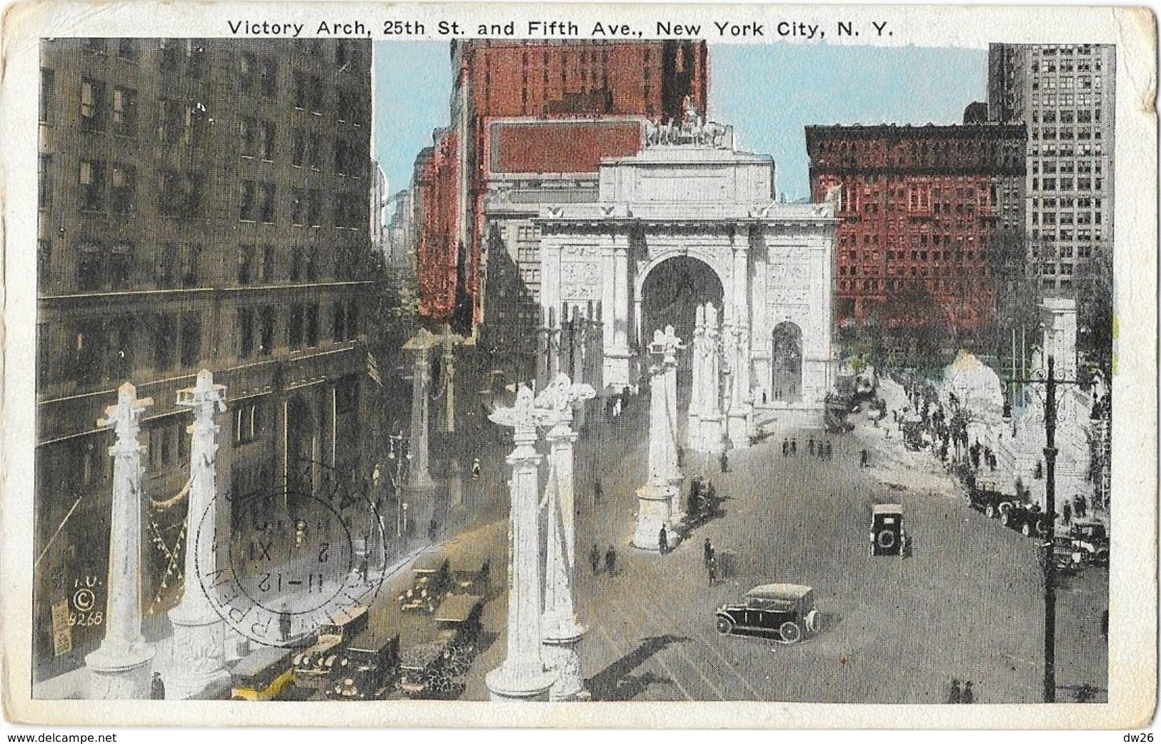 Madison Square Park - Victory Arch, 25th St. And Fifth Ave. New York City NY - Plaatsen & Squares