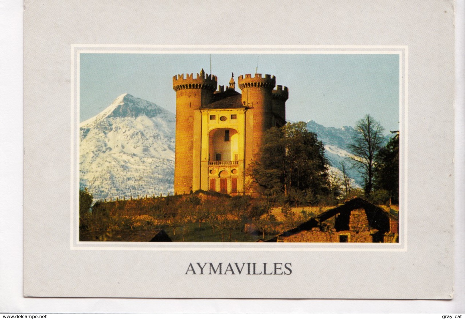 AYMAVILLES, Valle D'Aosta, Used Postcard [23213] - Other & Unclassified