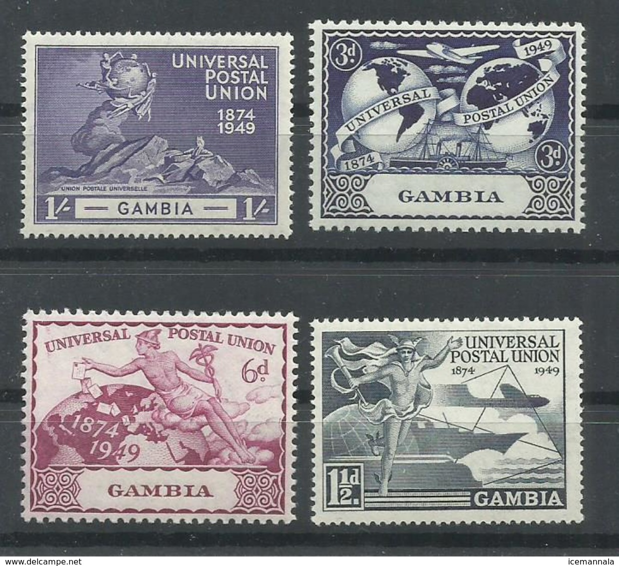 GAMBIA  YVERT  141/44    MNH  ** - Gambia (...-1964)