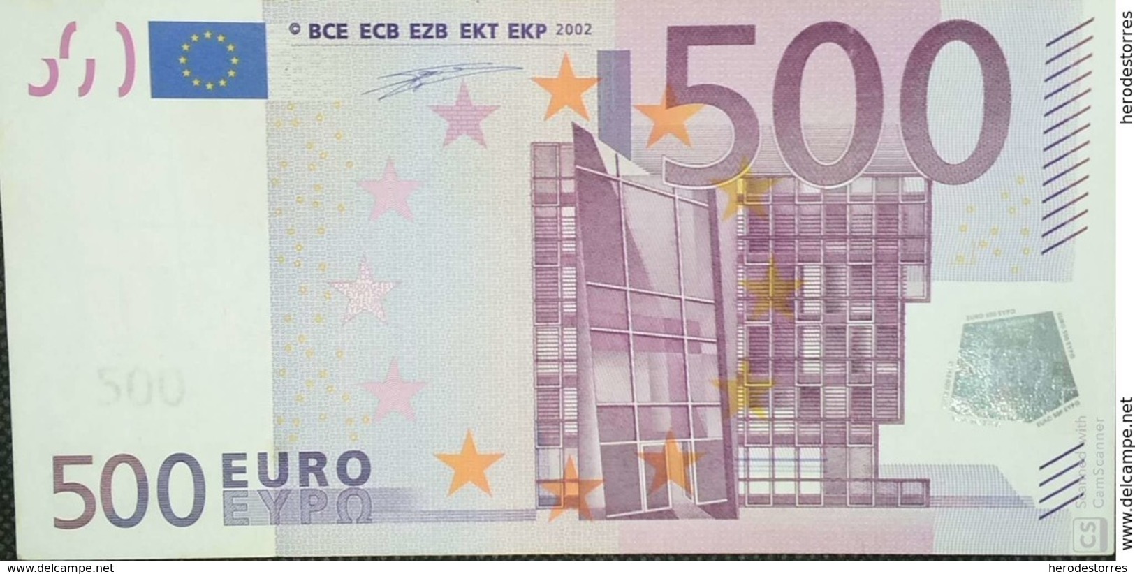 EURO ALEMANIA(X) 500 R002 DUISENBERG - 500 Euro