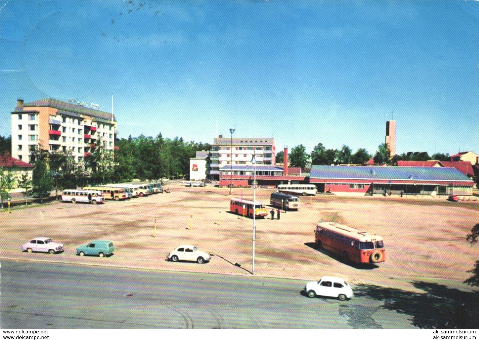 Kokkola / Gamlakarleby / Autobusbahnhof / Bus / Coach / Auto / Car / Voiture (D-A316) - Finlande