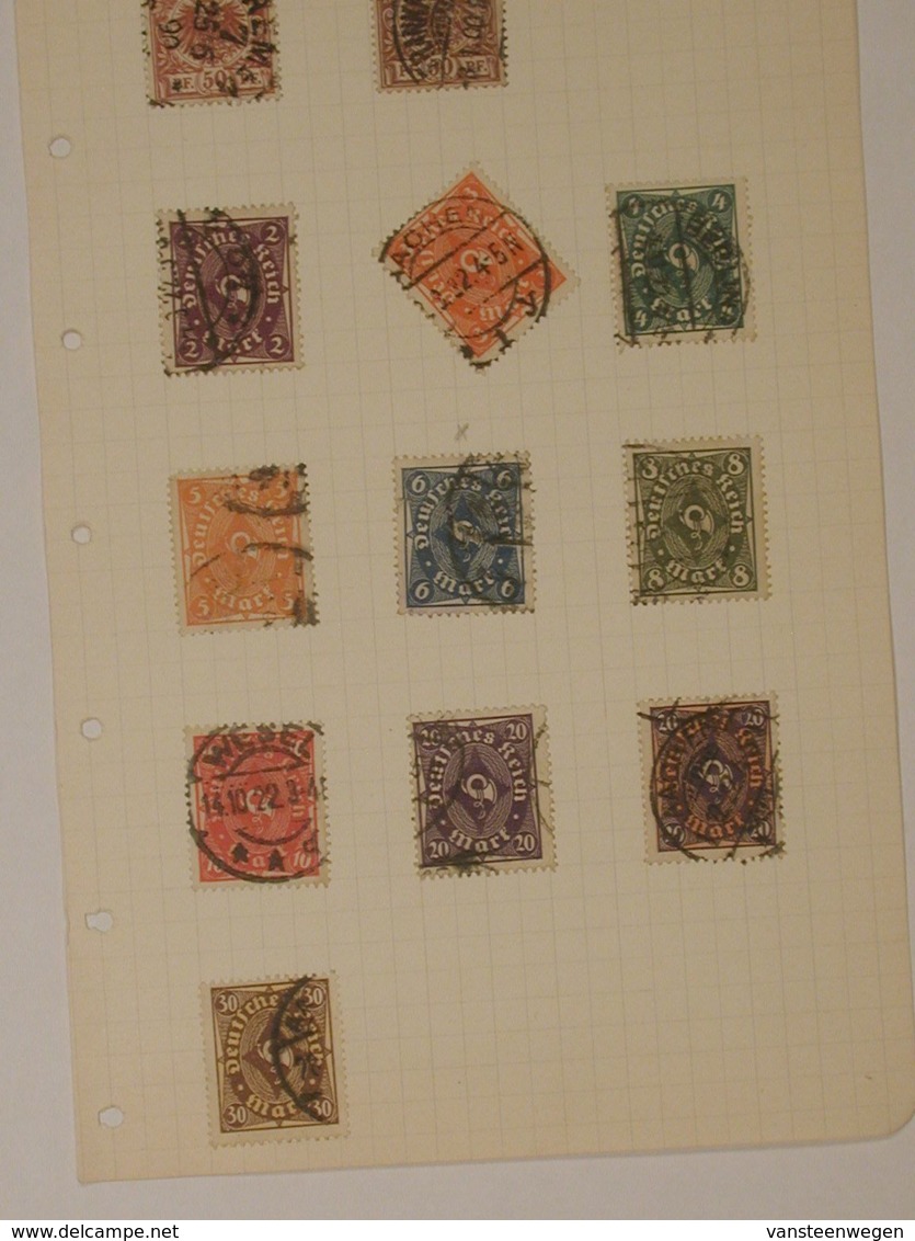 Europe env 470 timbres oblitérés