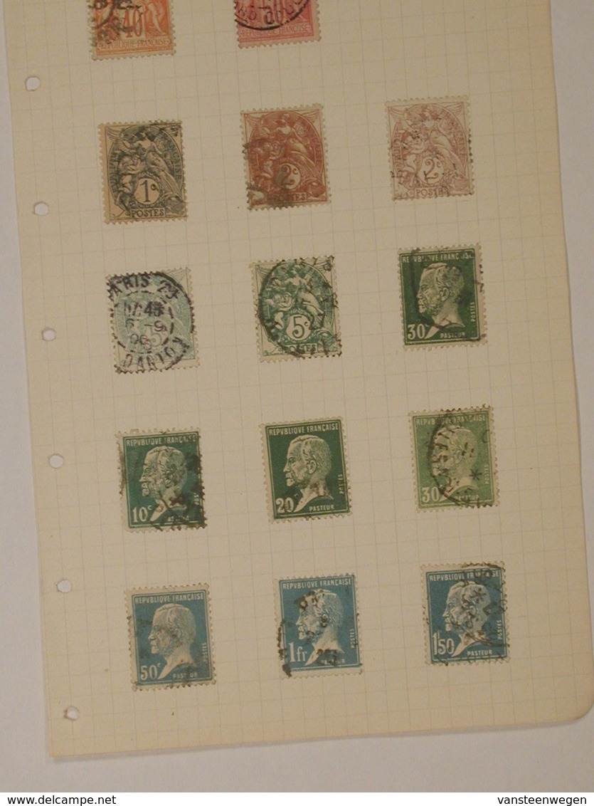 Europe env 470 timbres oblitérés