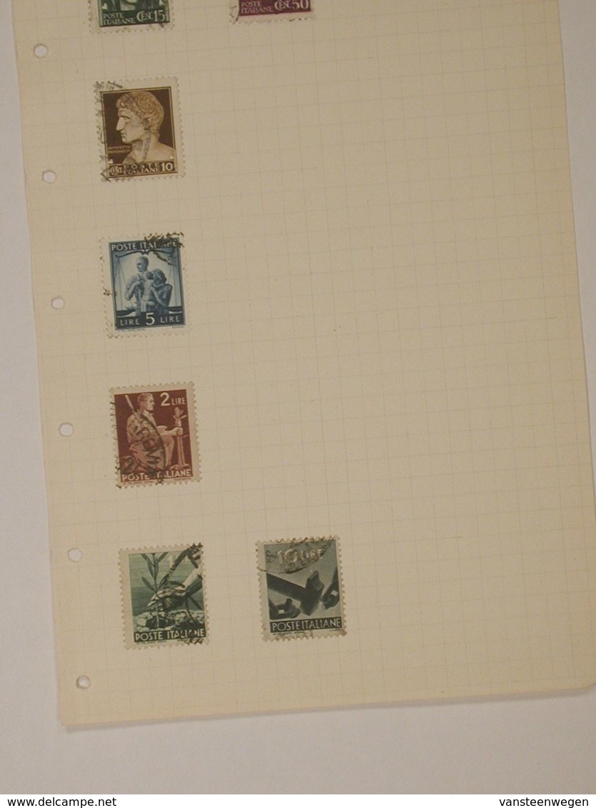 Europe env 470 timbres oblitérés