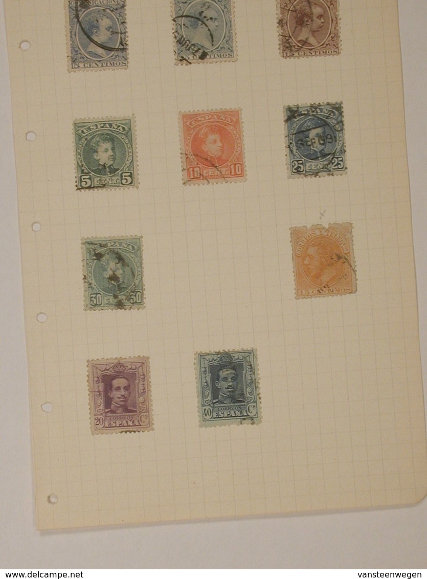 Europe env 470 timbres oblitérés