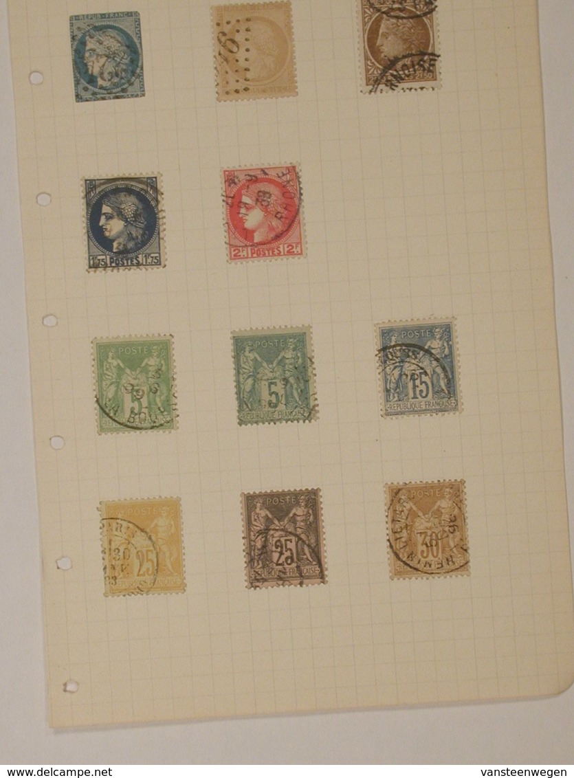 Europe env 470 timbres oblitérés