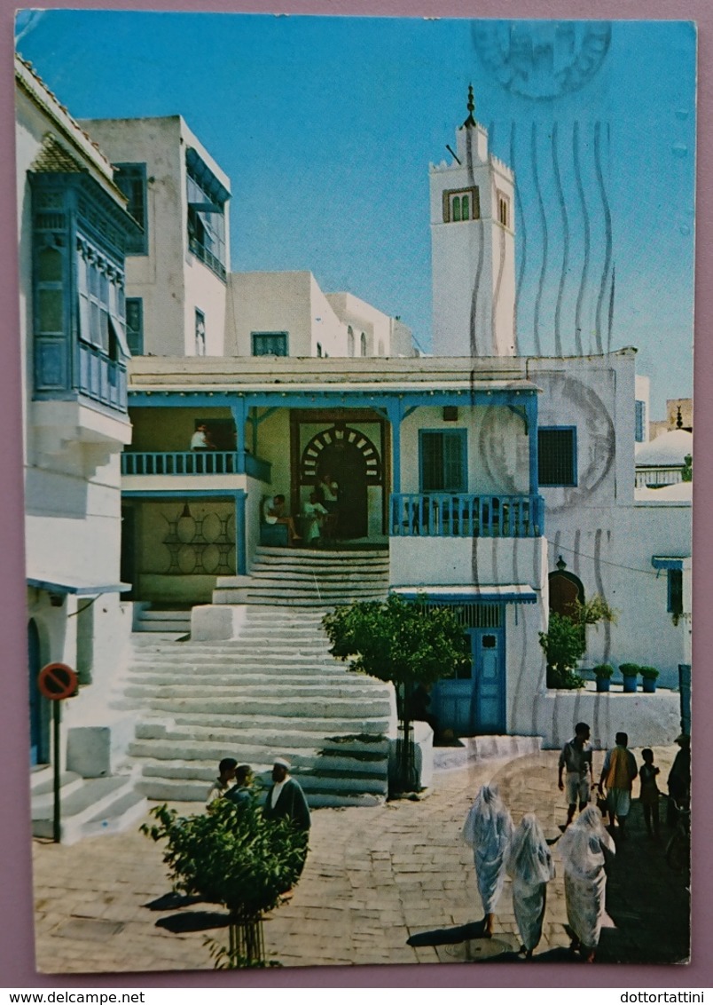 SIDI BOU SAID - TUNISIE - CAFE DES NATTES  Vg - Túnez