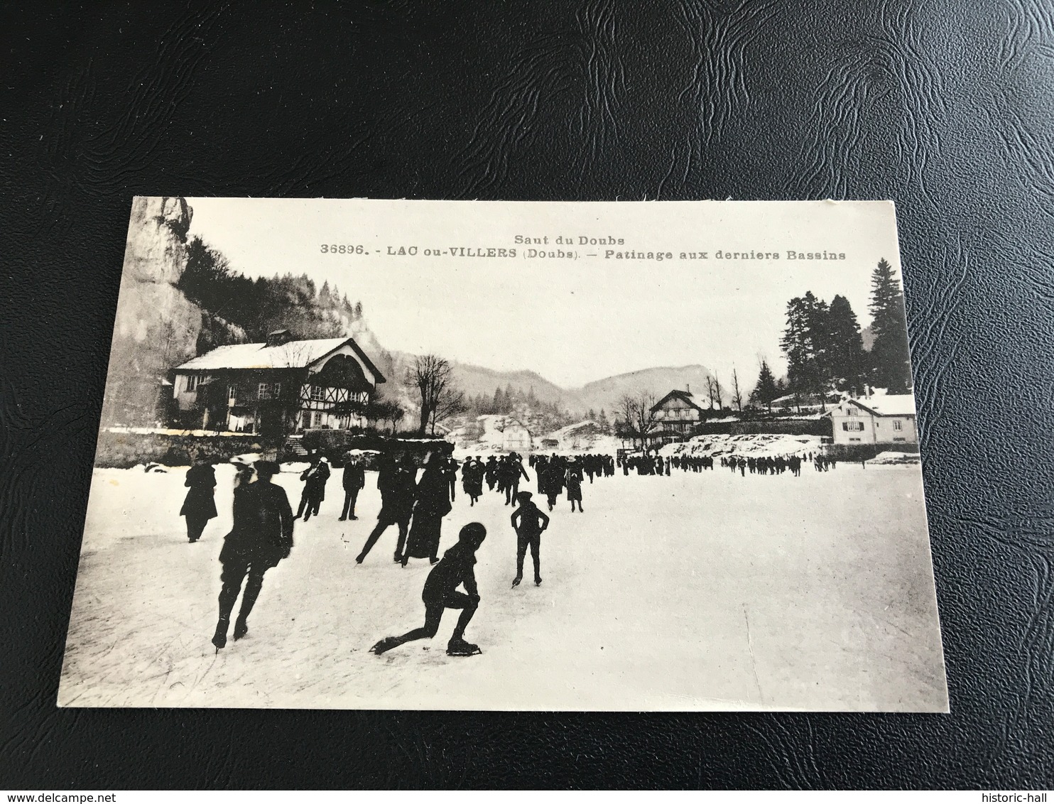 36896 - Saut Du Doubs - LAC DU VILLERS Patinage Aux Derniers Bassins - Autres & Non Classés