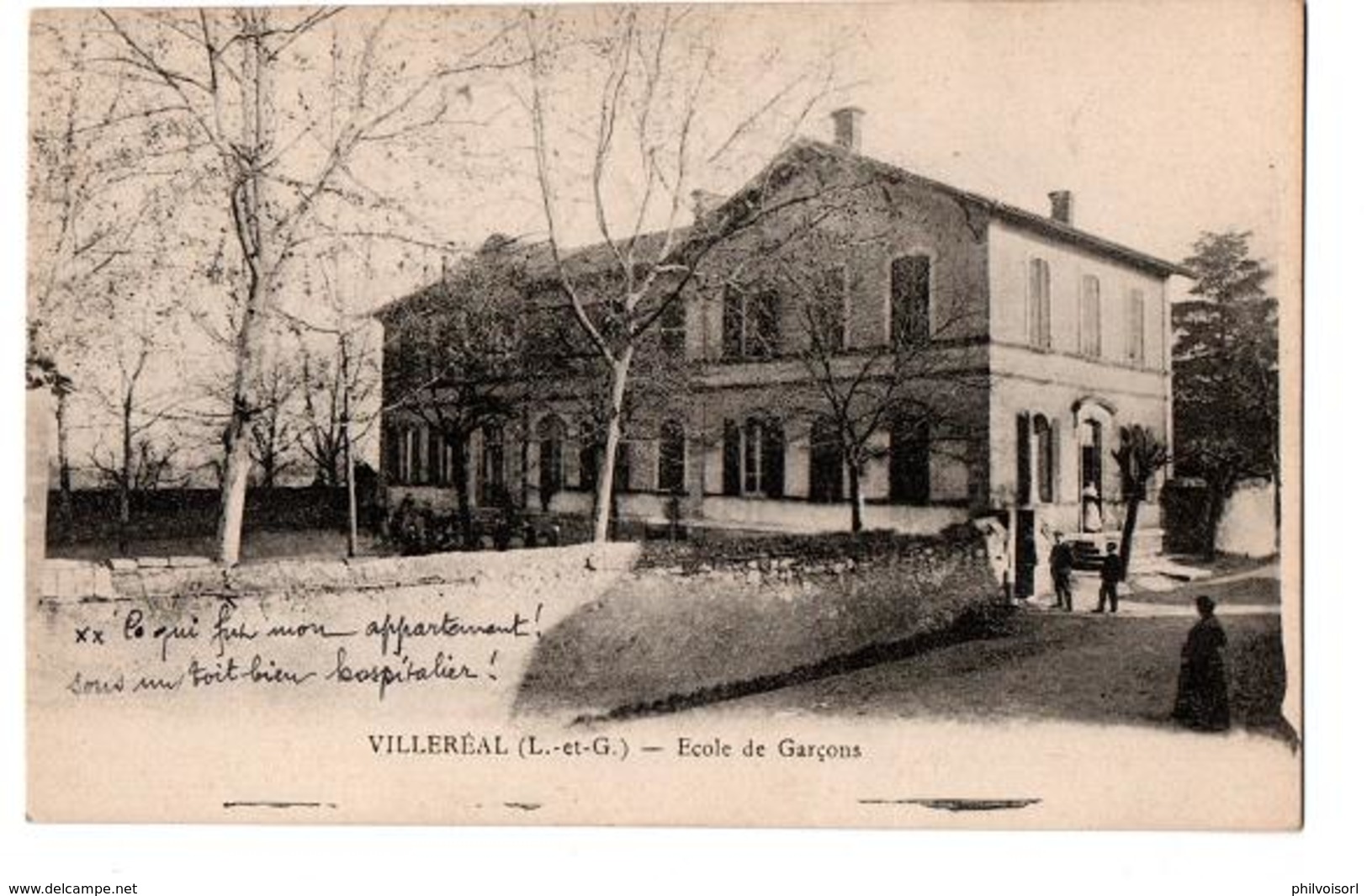 VILLEREAL ECOLE DE GARCONS ANIMEE - Autres & Non Classés